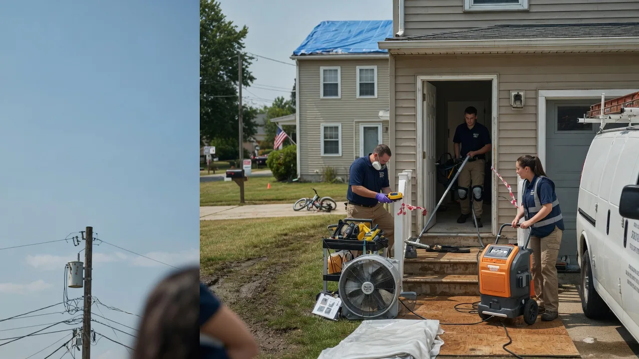 Water Damage Repair in Milan, KS near me